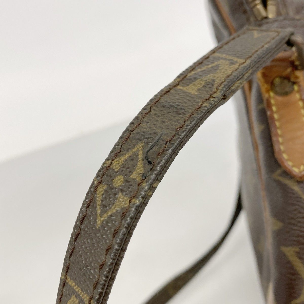 Louis Vuitton Shoulder Bag Monogram Danube Brown — view 6