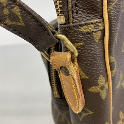 Louis Vuitton Shoulder Bag Monogram Amazon Brown — view 8