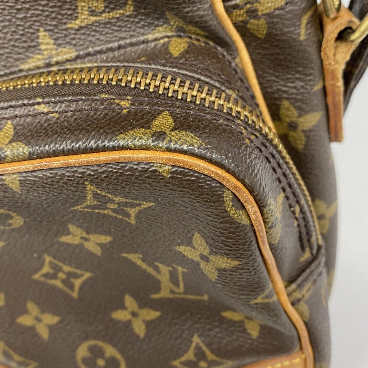 Louis Vuitton Shoulder Bag Monogram Amazon Brown — view 6