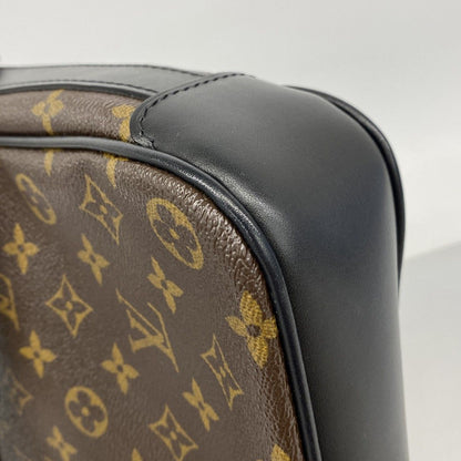 Louis Vuitton Shoulder Bag Monogram Macassar Bus PM Brown — view 9