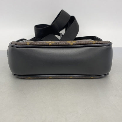 Louis Vuitton Shoulder Bag Monogram Macassar Bus PM Brown — view 3