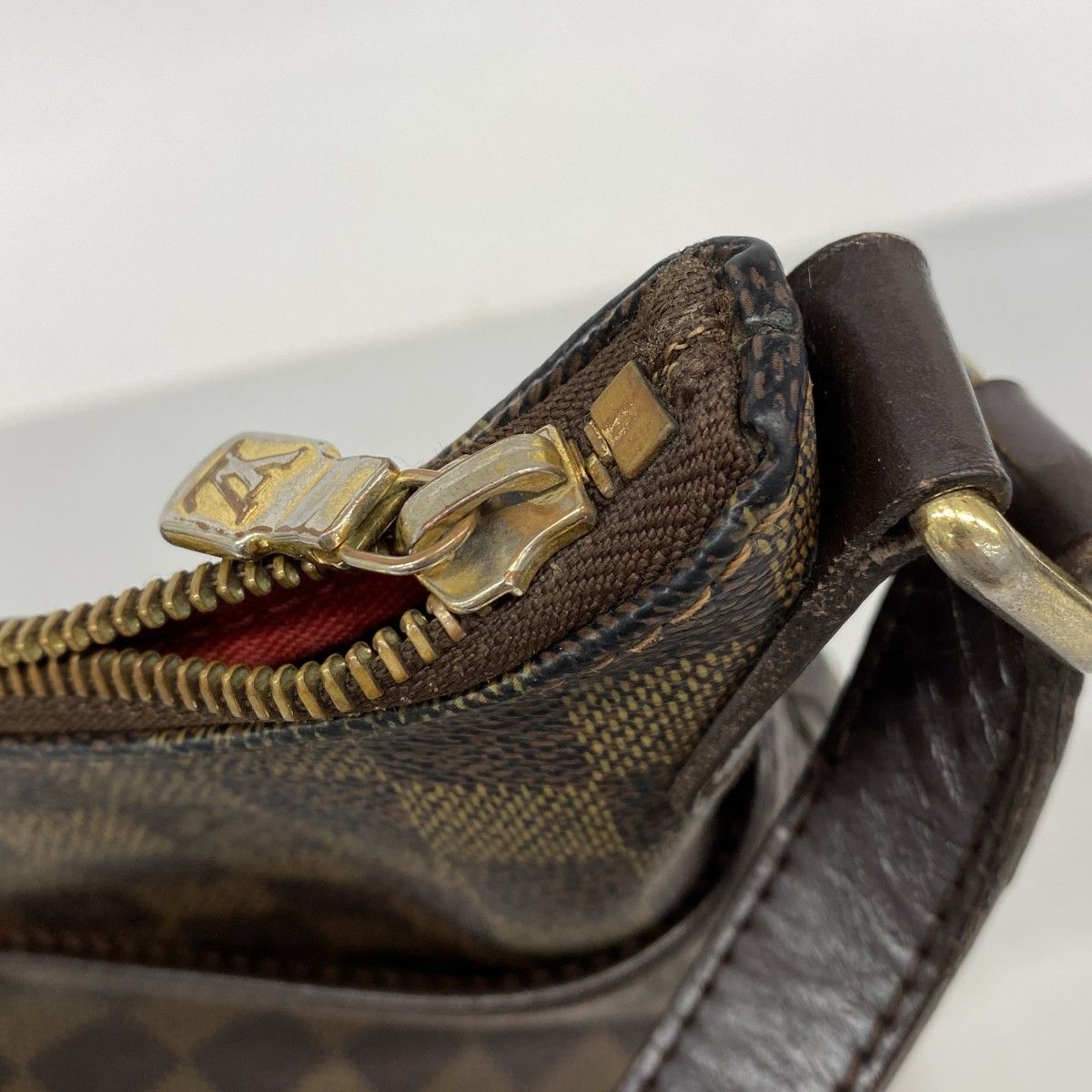 Louis Vuitton Shoulder Bag Damier Blue Msbeli PM Ebene — view 8