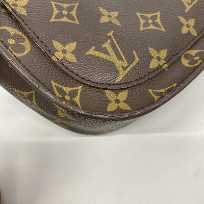 Louis Vuitton Shoulder Bag Monogram Saint Cloud GM Brown — view 6