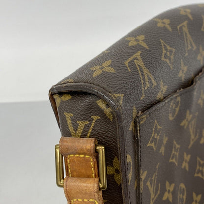 Louis Vuitton Shoulder Bag Monogram Saint Cloud GM Brown — view 7
