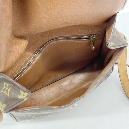 Louis Vuitton Shoulder Bag Monogram Saint Cloud GM Brown — view 4