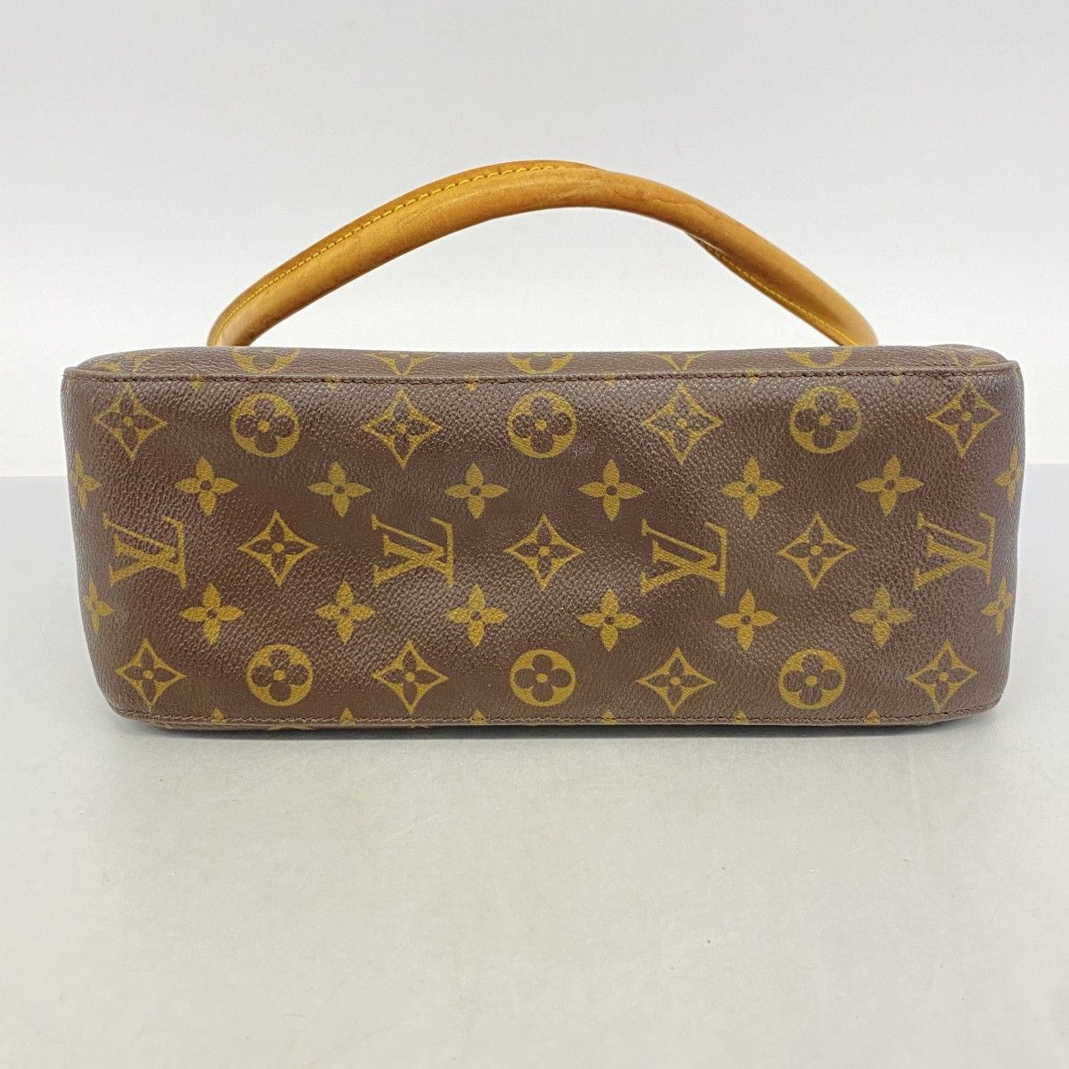 Louis Vuitton Shoulder Bag Monogram Looping GM Brown — view 3