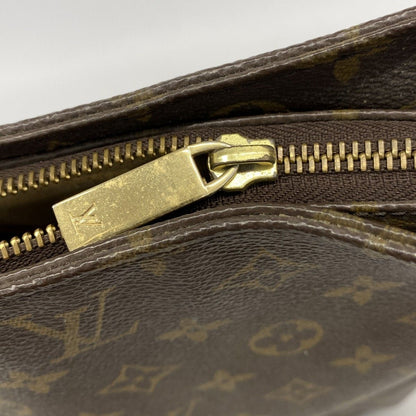 Louis Vuitton Shoulder Bag Monogram Looping GM Brown — view 9