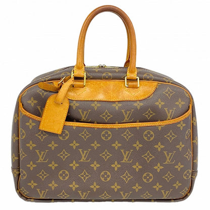 Louis Vuitton Handbag Monogram Deauville Brown