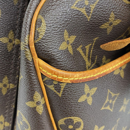 Louis Vuitton Handbag Monogram Deauville Brown — view 7