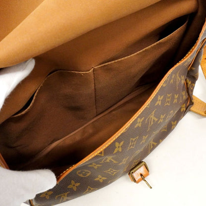 Louis Vuitton Shoulder Bag Monogram Saumur 35 Brown — view 4