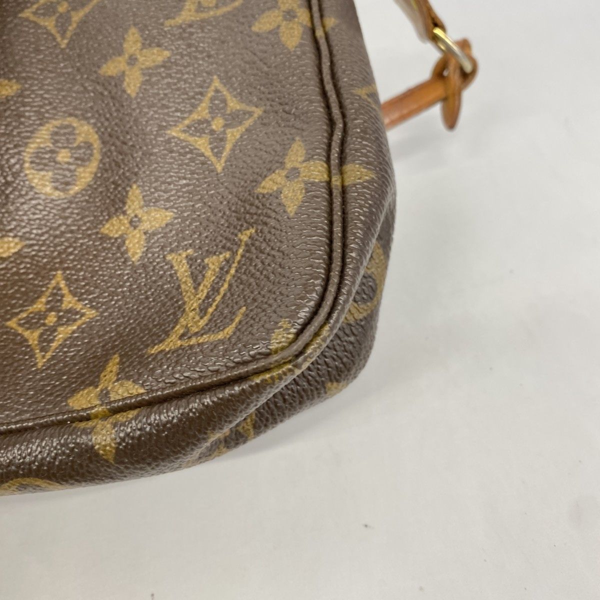 Louis Vuitton Pouch Monogram Pochette Brown — view 6
