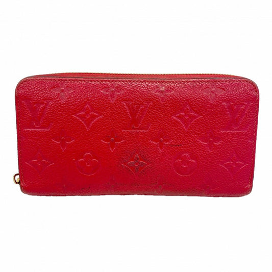 Louis Vuitton Wallet Monogram Empreinte Zippy Cerise