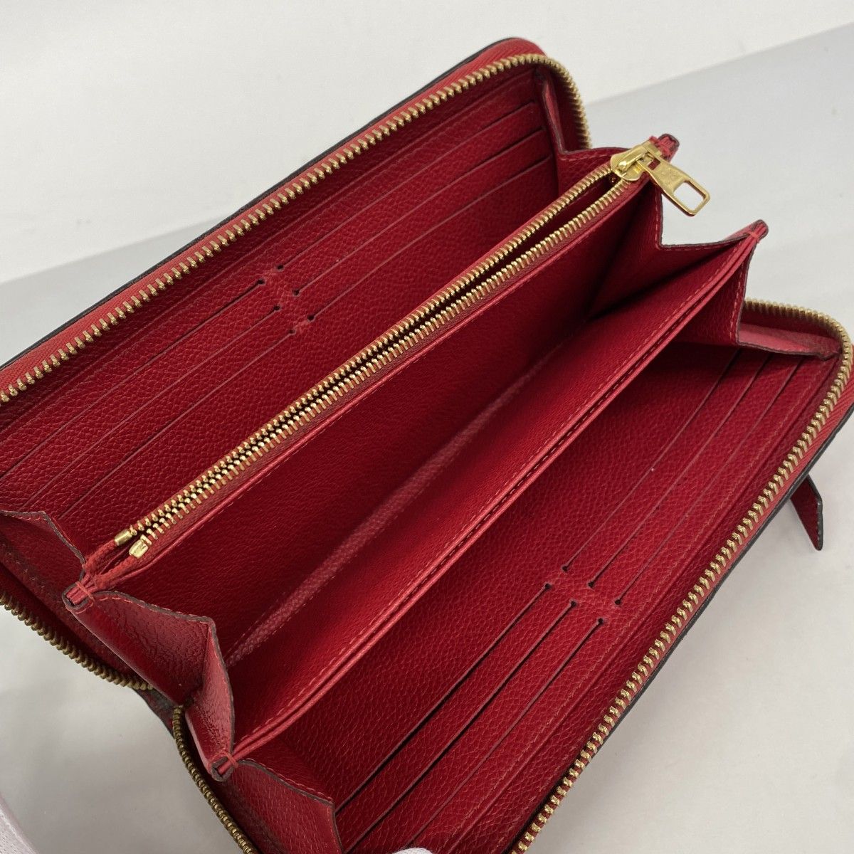 Louis Vuitton Wallet Monogram Empreinte Zippy Cerise — view 3