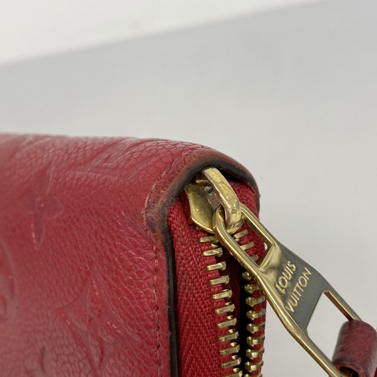 Louis Vuitton Wallet Monogram Empreinte Zippy Cerise — view 5