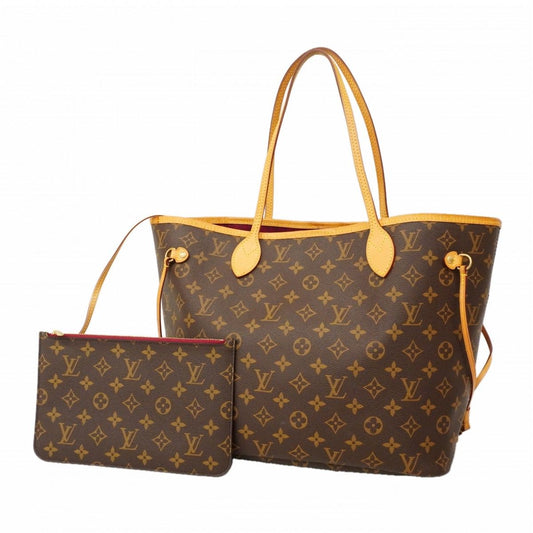 Louis Vuitton Tote Monogram Neverfull MM Brown Pivoine