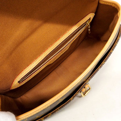 Louis Vuitton Shoulder Bag Monogram Sologne Brown — view 4