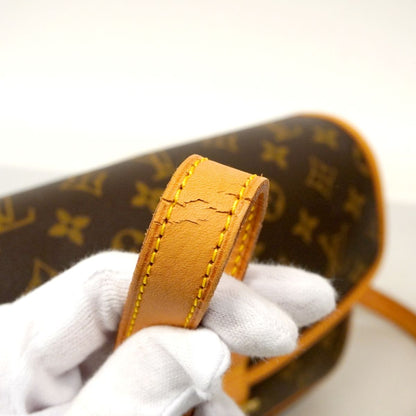 Louis Vuitton Shoulder Bag Monogram Sologne Brown — view 6