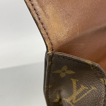 Louis Vuitton Shoulder Bag Monogram Cartouchiere GM Brown — view 7