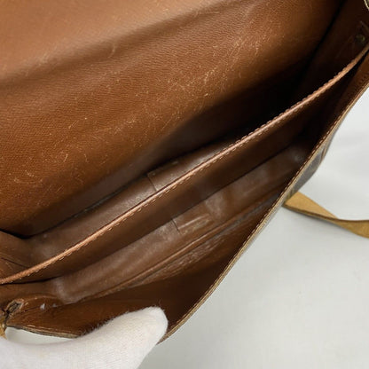 Louis Vuitton Shoulder Bag Monogram Cartouchiere GM Brown — view 4