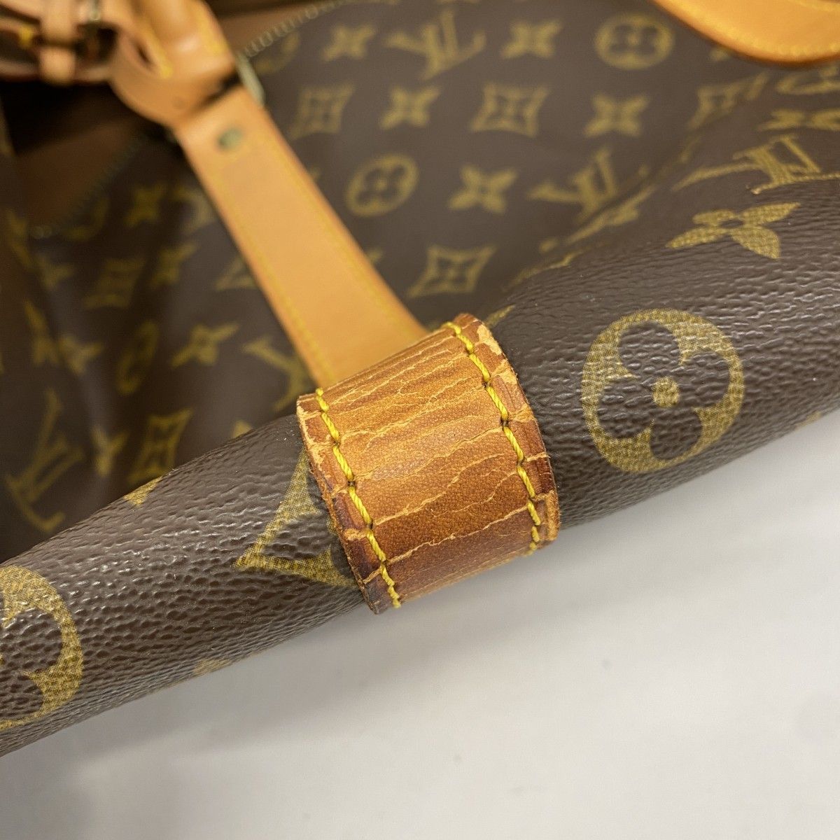 Louis Vuitton Boston Bag Monogram Keepall Bandouliere 55 Brown — view 7