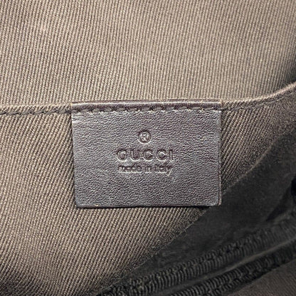 Gucci Pouch GG Canvas Brown Silver — view 5