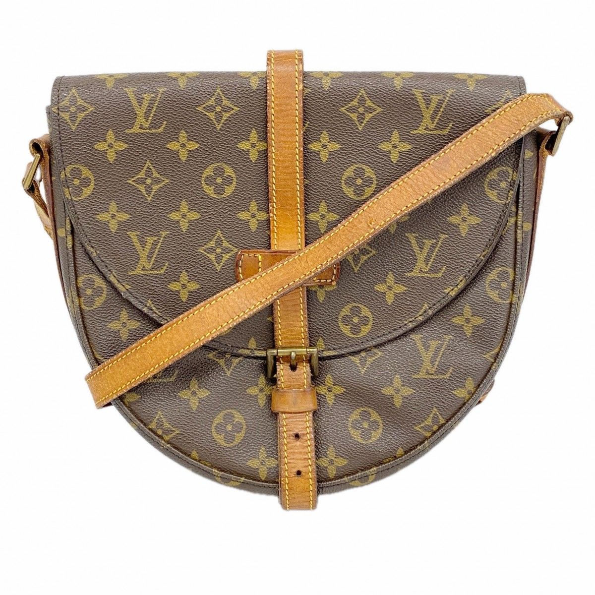 Louis Vuitton Shoulder Bag Monogram Cite GM Brown