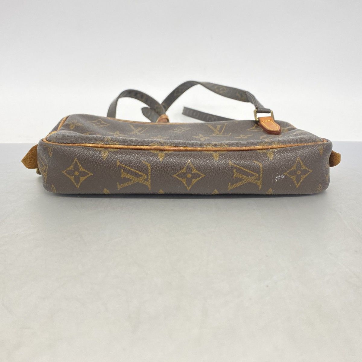 Louis Vuitton Shoulder Bag Monogram Pochette Ma Roulis Bandouliere Brown — view 3