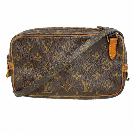 Louis Vuitton Shoulder Bag Monogram Pochette Ma Roulis Bandouliere Brown