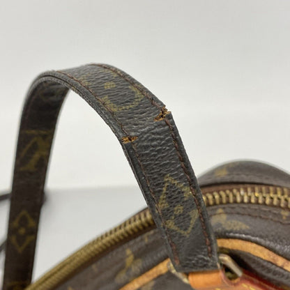 Louis Vuitton Shoulder Bag Monogram Pochette Ma Roulis Bandouliere Brown — view 7