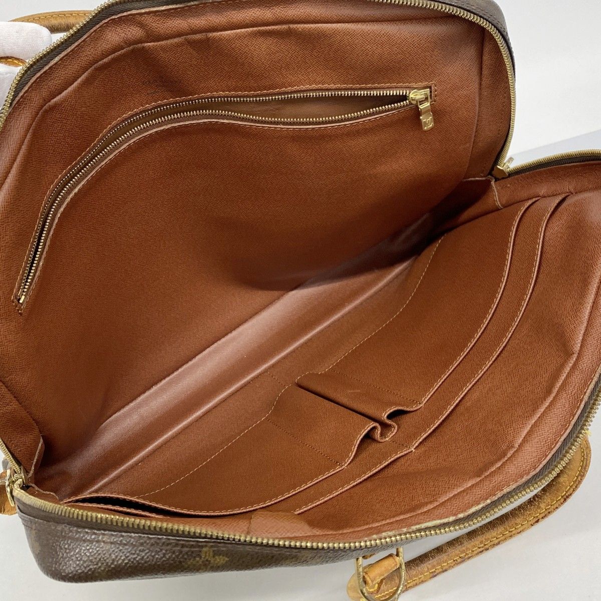 Louis Vuitton Business Bag Monogram Porte Documents Voyage Brown — view 4