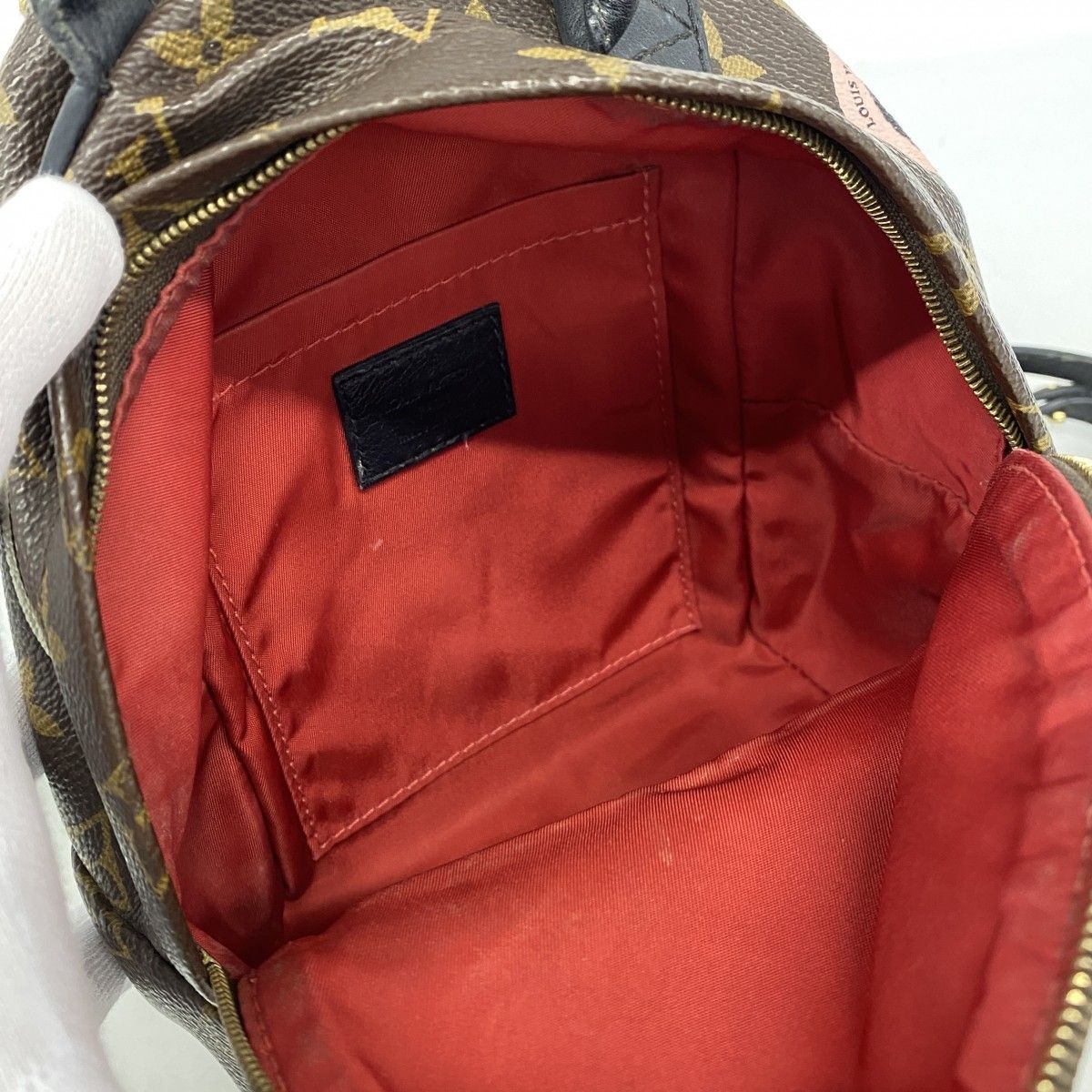 Louis Vuitton Backpack Monogram Palm Springs Mini Brown — view 4