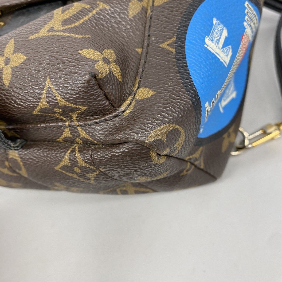 Louis Vuitton Backpack Monogram Palm Springs Mini Brown — view 9