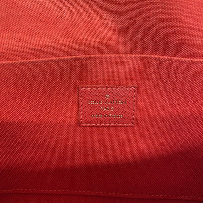 Louis Vuitton Shoulder Wallet Damier Pochette Felicie GM Ebene — view 5