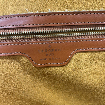 Louis Vuitton Shoulder Bag Epi Lussac Kenya Brown — view 5