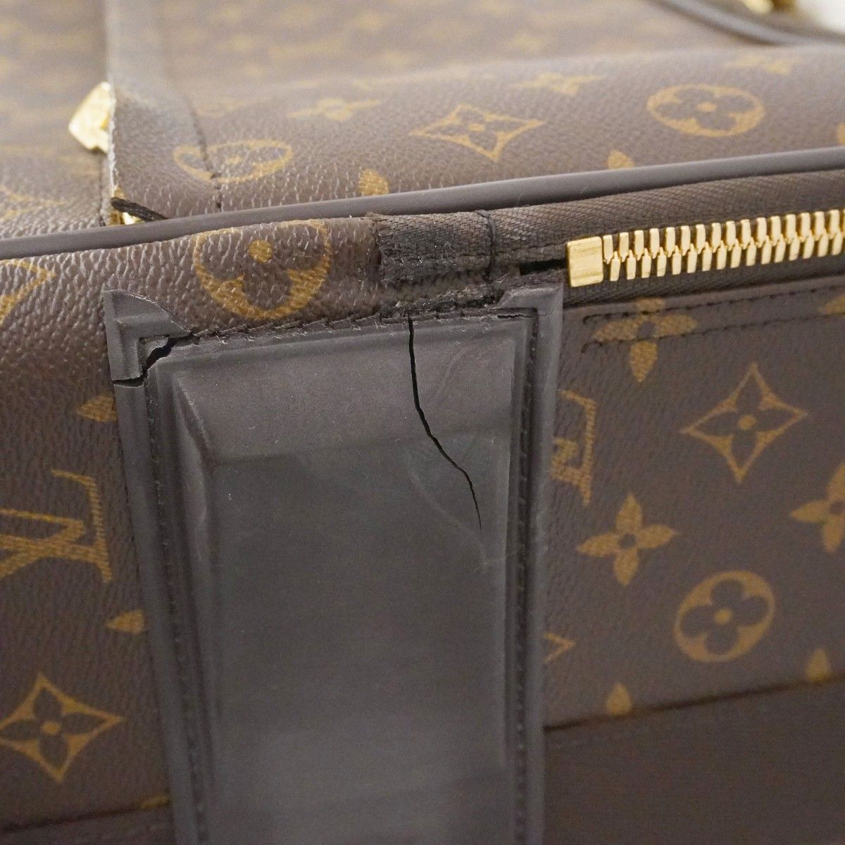 Louis Vuitton Travel Bag Monogram Pegase 70 Brown — view 6