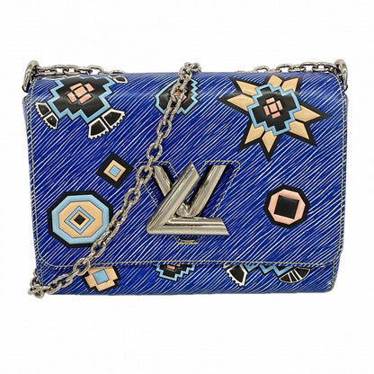 Louis Vuitton Shoulder Bag Epi Twist MM Blue