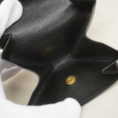Hermes Coin Case Levain Calte Courchevel Black Gold — view 3