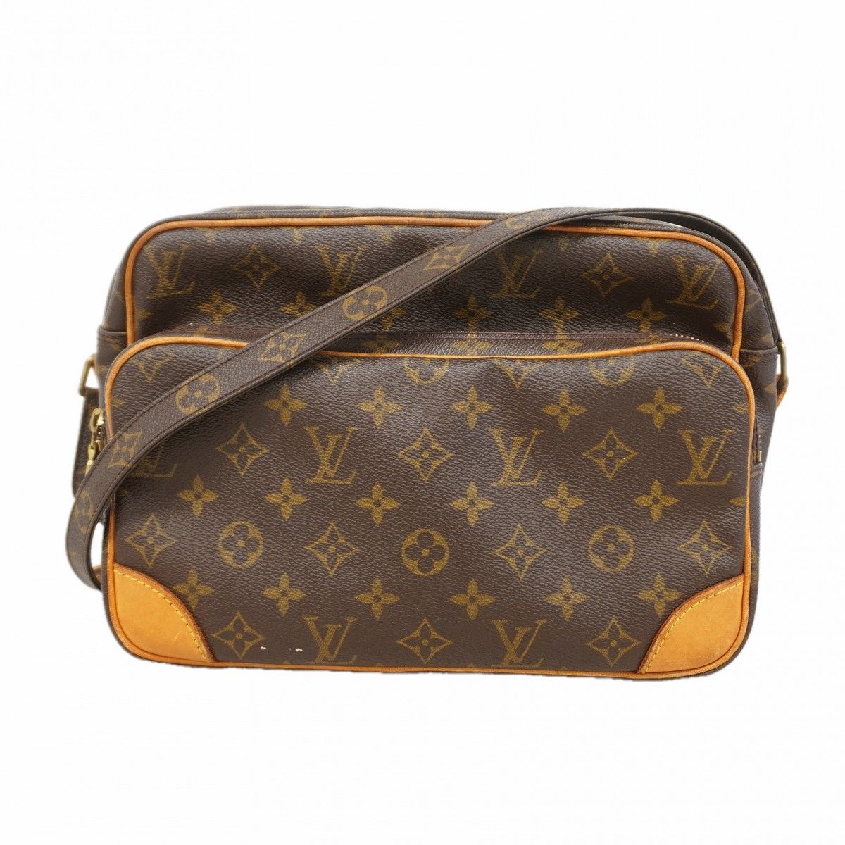 Louis Vuitton Shoulder Bag Monogram Nile Brown