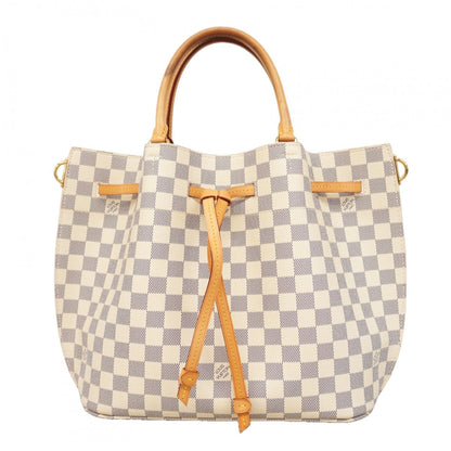 Louis Vuitton Handbag Damier Azur Girolatta White
