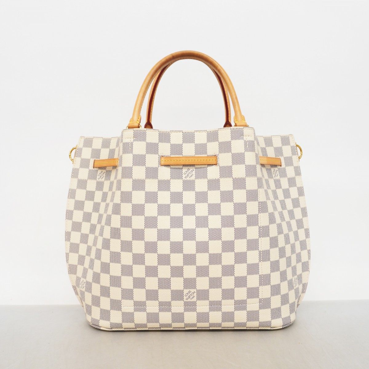 Louis Vuitton Handbag Damier Azur Girolatta White — view 9