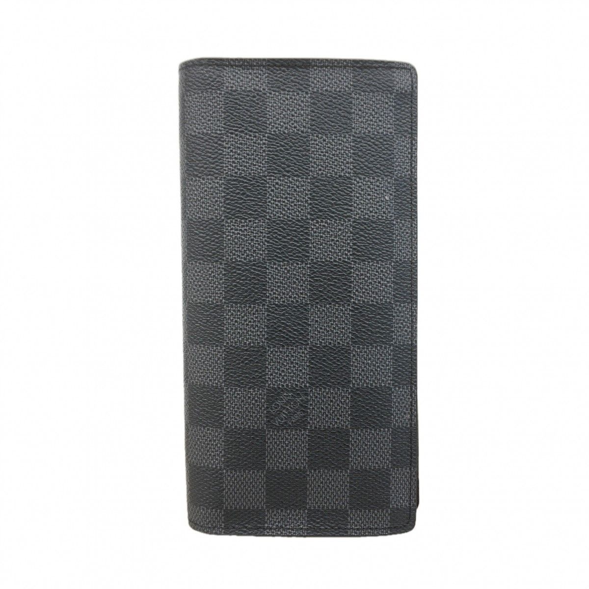 Louis Vuitton Wallet Damier Graphite Portefeuille Brazza Black
