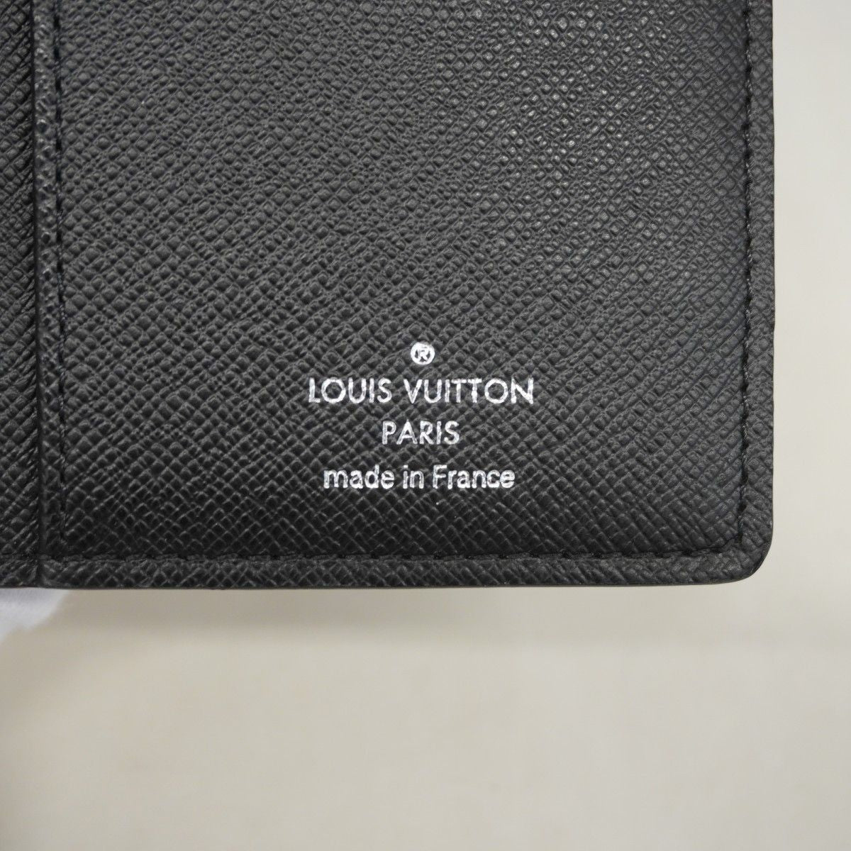 Louis Vuitton Wallet Damier Graphite Portefeuille Brazza Black — view 4