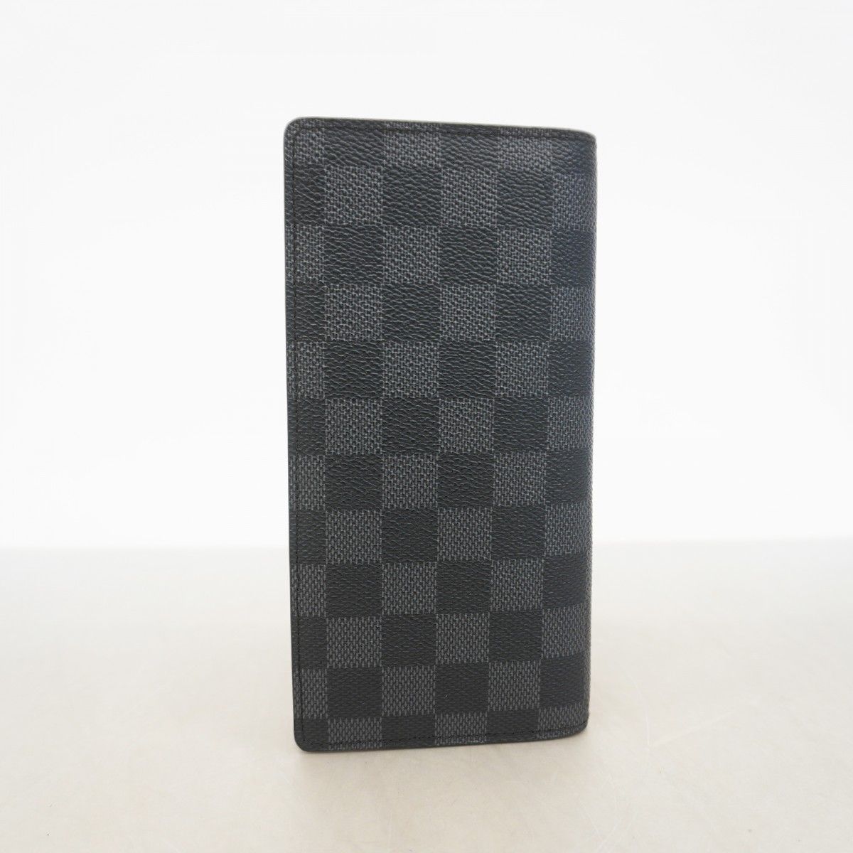 Louis Vuitton Wallet Damier Graphite Portefeuille Brazza Black — view 8