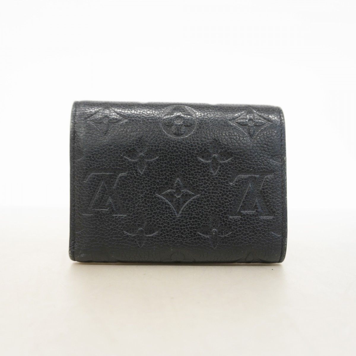 Louis Vuitton Trifold Wallet Monogram Empreinte Portefeuille Victorine Noir — view 8