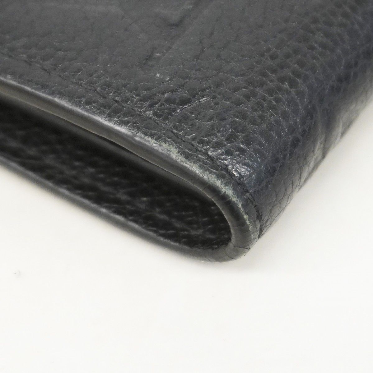 Louis Vuitton Trifold Wallet Monogram Empreinte Portefeuille Victorine Noir — view 5