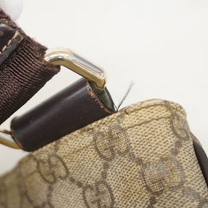 Gucci Shoulder Bag GG Supreme Brown Gold — view 7