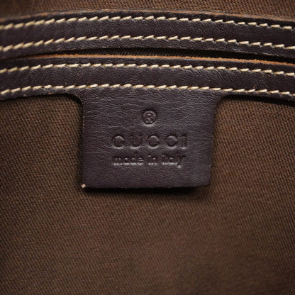 Gucci Shoulder Bag GG Supreme Brown Gold — view 5
