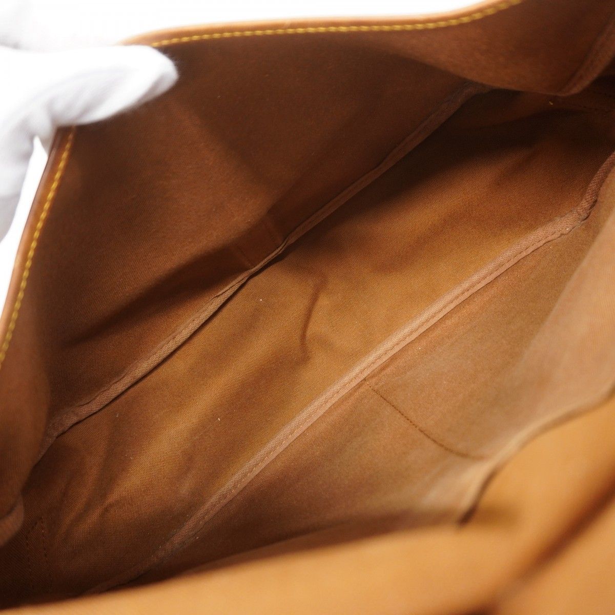 Louis Vuitton Shoulder Bag Monogram Saumur 35 Brown — view 4