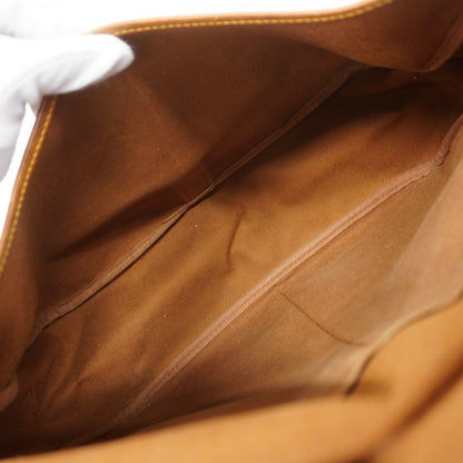 Louis Vuitton Shoulder Bag Monogram Saumur 35 Brown — view 4