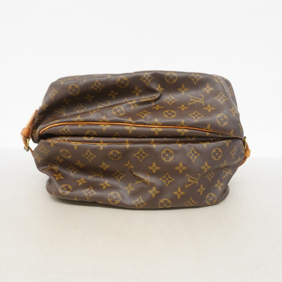Louis Vuitton Shoulder Bag Monogram Saumur 35 Brown — view 3